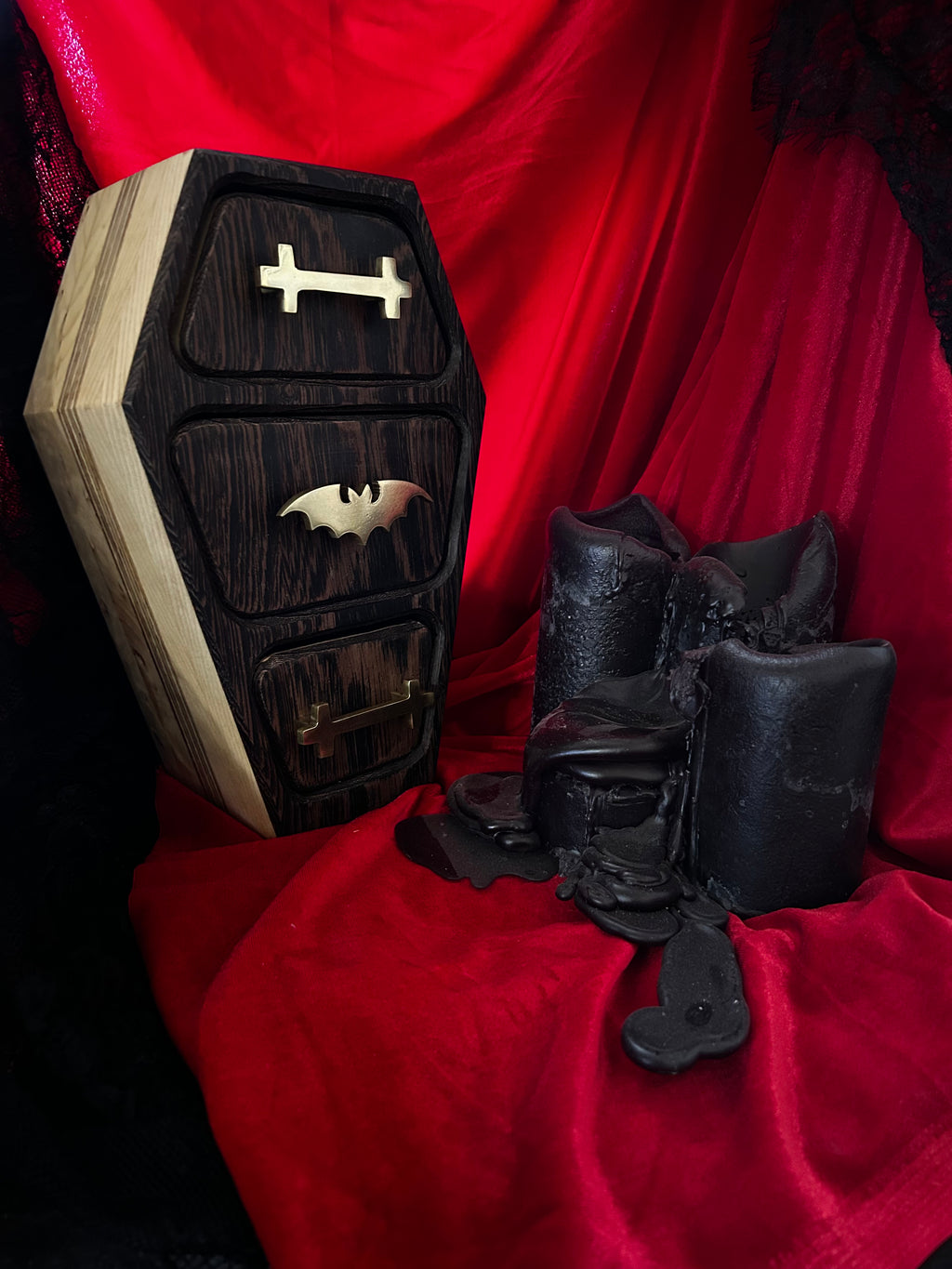 3 drawer coffin box